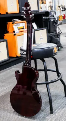 Gibson - 50th Anniversary Les Paul Music City Special Electric Guitar with Softshell Case - Wine Red 2